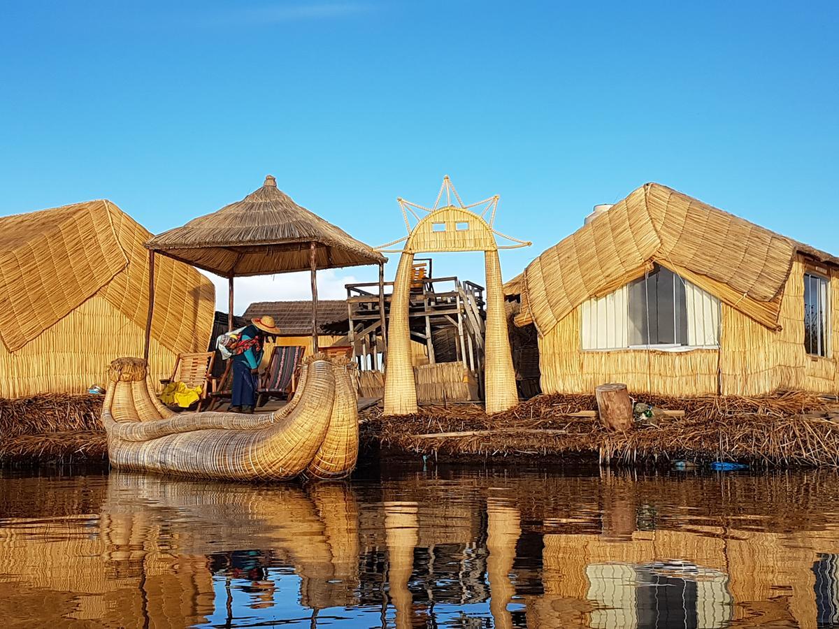 Uros Lake Titicaca Lodge Puno Luaran gambar