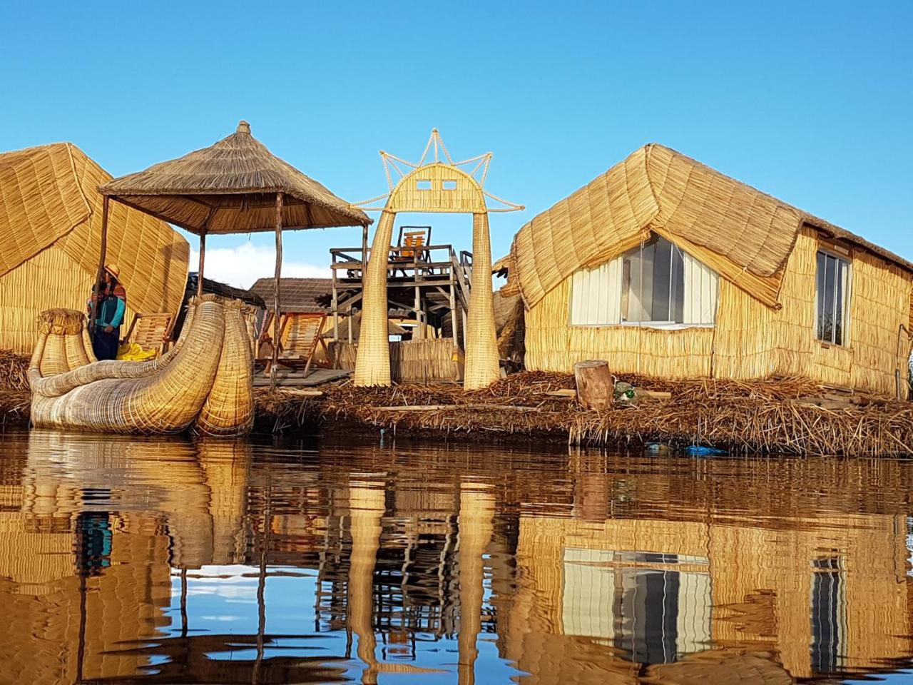 Uros Lake Titicaca Lodge Puno Luaran gambar